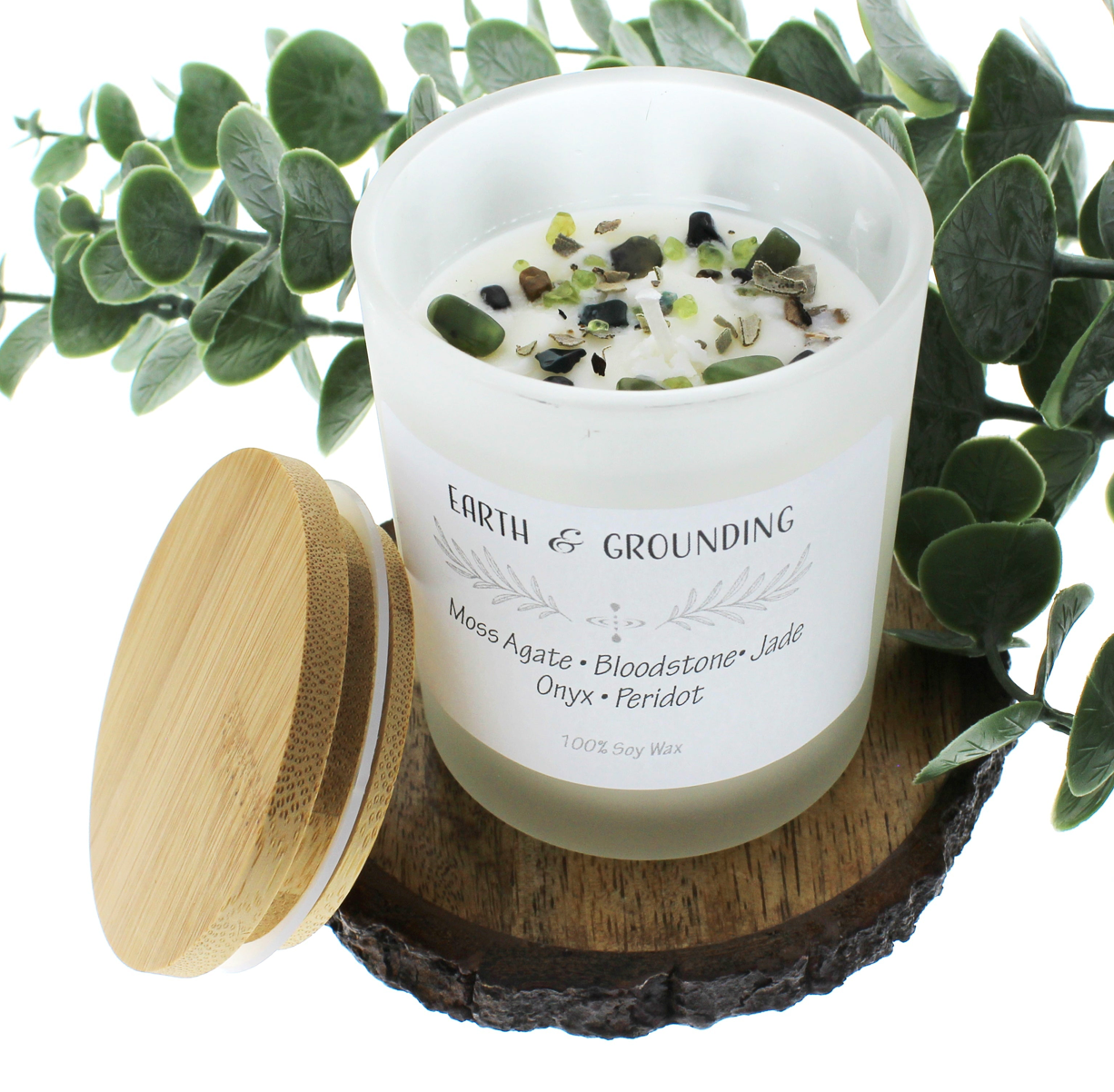 Earth & Grounding Intention Candle
