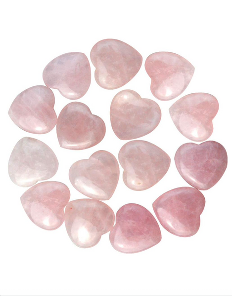 Rose Quartz Heart Gemstone