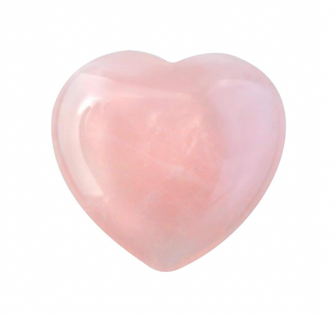 Rose Quartz Heart Gemstone