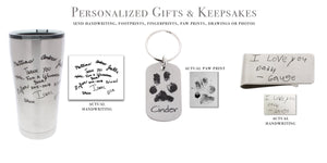 Custom engraving, printing, memorial gifts, jewelry, unique gifts ...