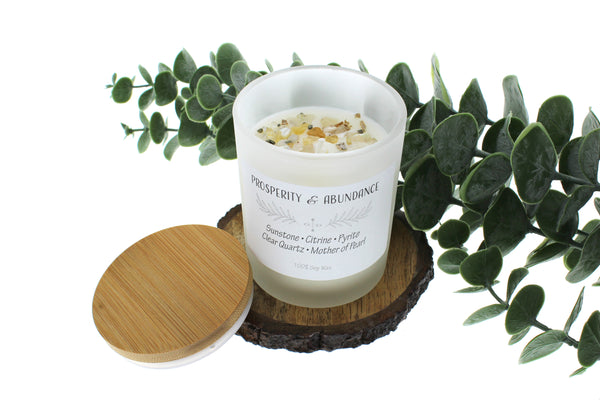 Abundance Intention Candle