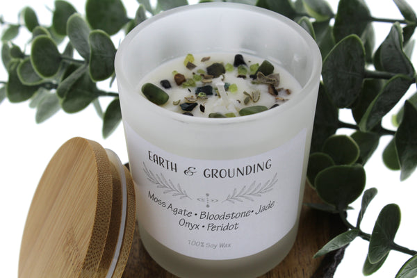 Earth & Grounding Intention Candle