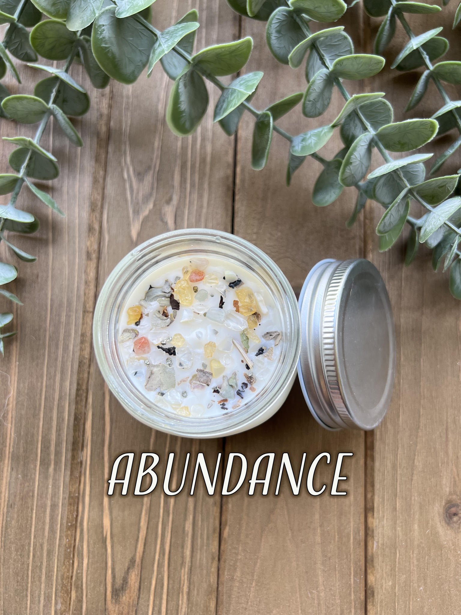 Abundance Intention Candle