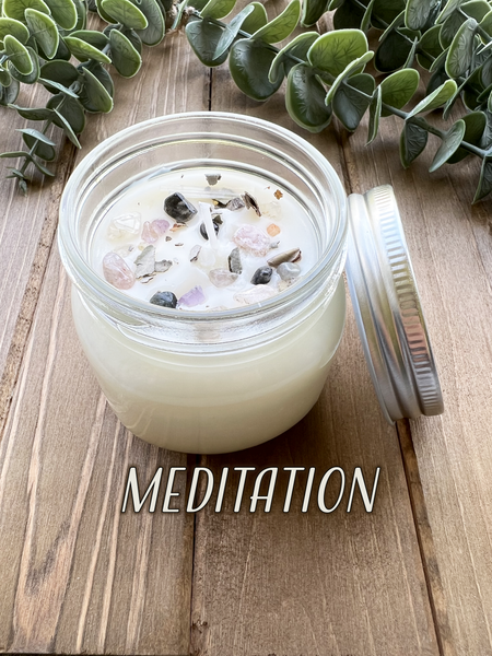Meditation Intention Candle