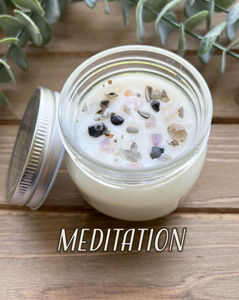 Meditation Intention Candle