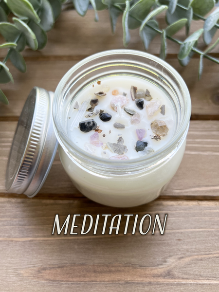 Meditation Intention Candle