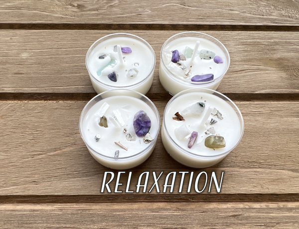 Intention Crystal Tealights (set of 4)