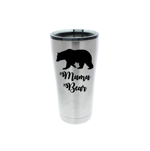 Papa Bear Stainless Steel Tumbler