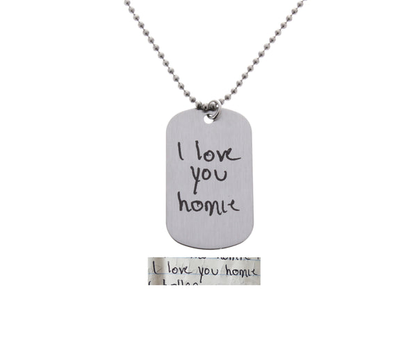 Handwriting Necklace - Customize