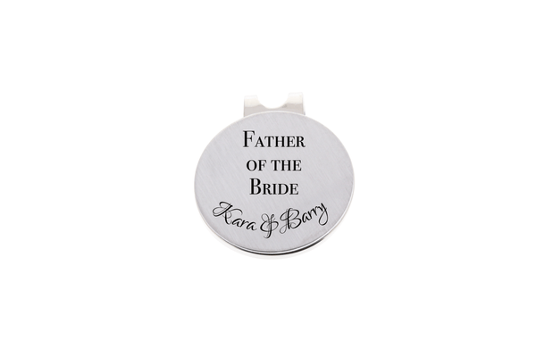 Golf Ball Marker- Father of the Bride
