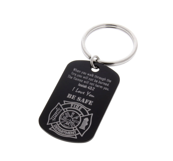 Firefighter Keychain