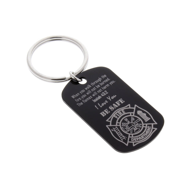 Firefighter Keychain