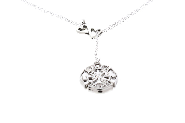 Firefighter Lariat Necklace