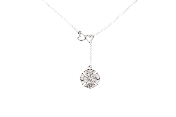 Firefighter Lariat Necklace