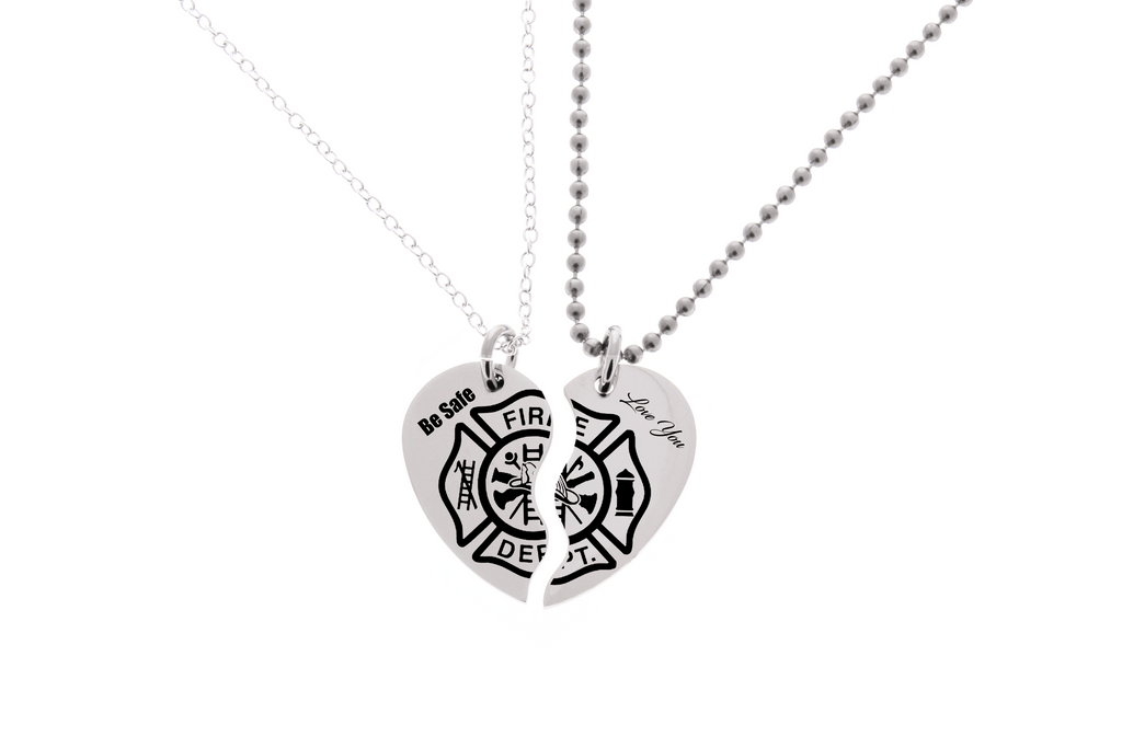 Firefighter necklace cheap for her