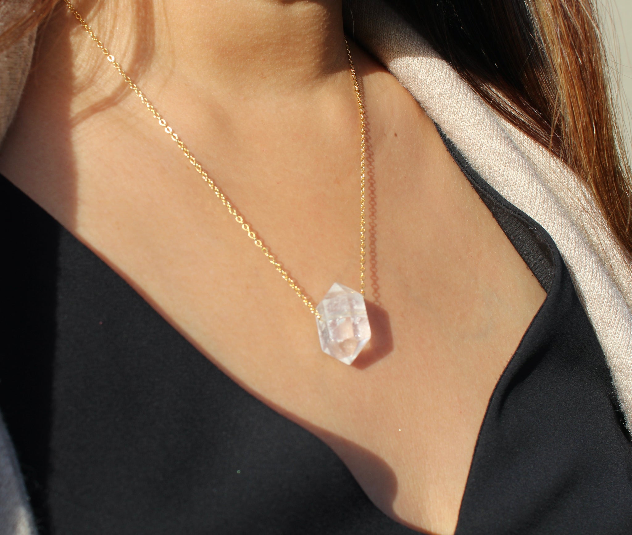 Clear Quartz Necklace