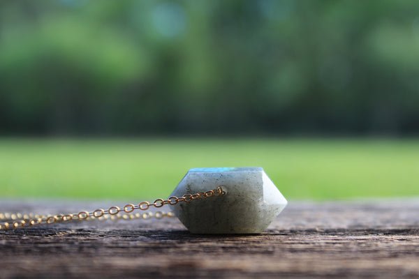 Labradorite  gemstone necklace