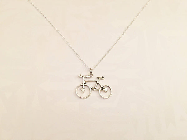 Bicycle Necklace - Anomaly Creations & Designs