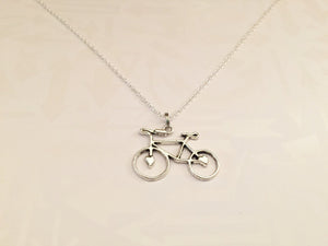 Bicycle Necklace - Anomaly Creations & Designs