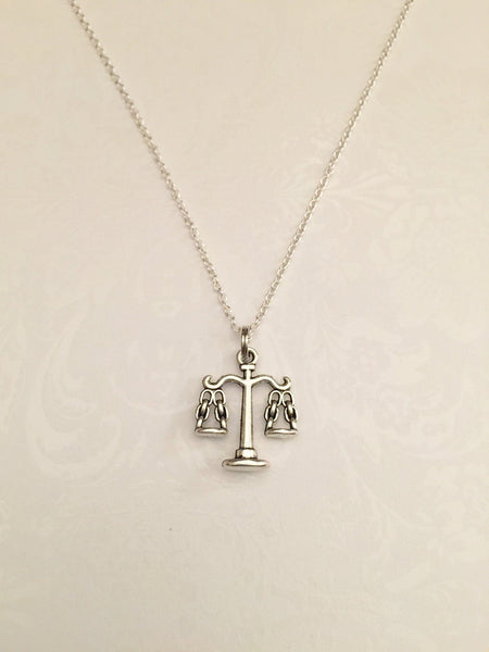 Scales of Justice Necklace - Anomaly Creations & Designs
 - 3