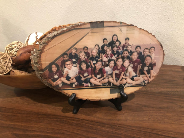 Wood Plaque Photo- Teacher Gifts