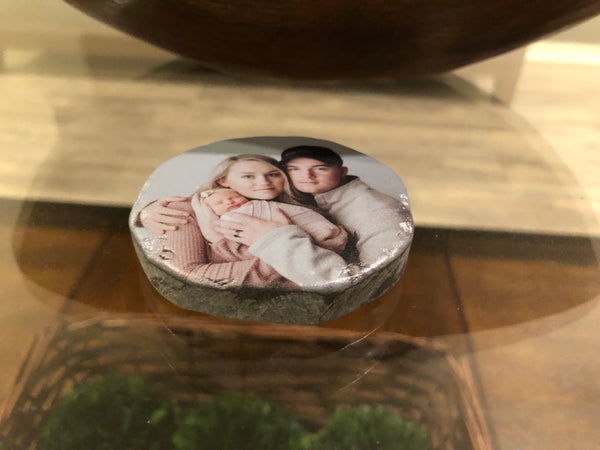 Custom stone photo