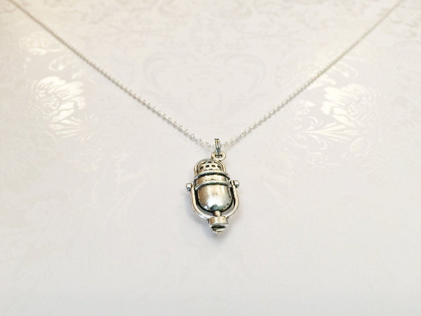 Microphone Necklace - Anomaly Creations & Designs
 - 2