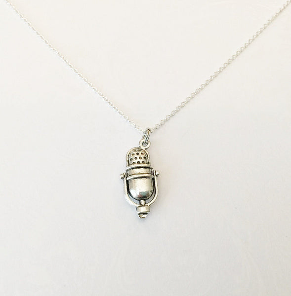 Microphone Necklace - Anomaly Creations & Designs
 - 3
