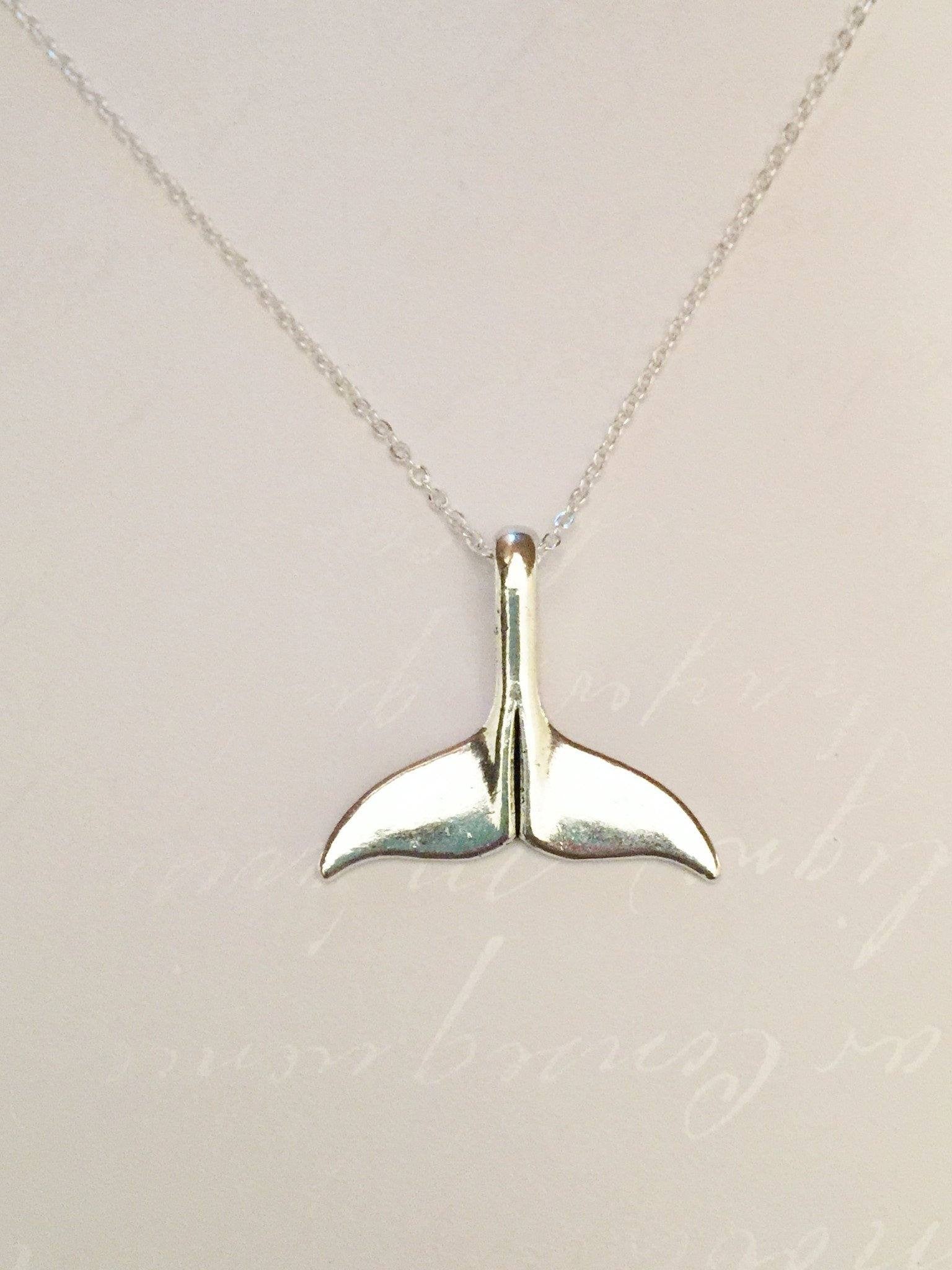 Whale Tale Necklace - Anomaly Creations & Designs