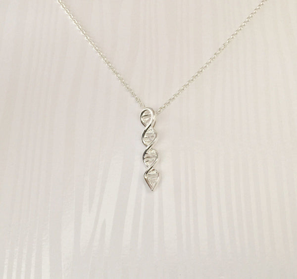 DNA Strand Necklace - Double Helix - Anomaly Creations & Designs