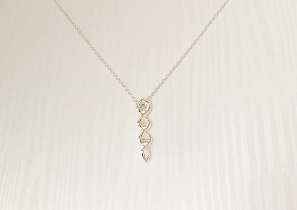 DNA Strand Necklace - Double Helix - Anomaly Creations & Designs