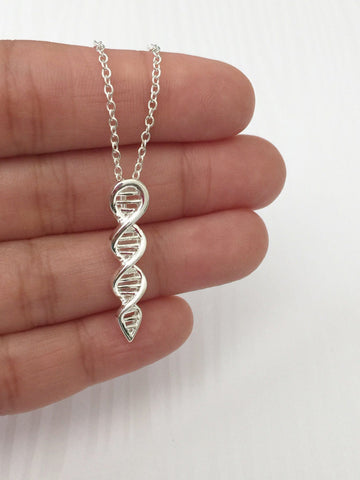 DNA Strand Necklace - Double Helix - Anomaly Creations & Designs