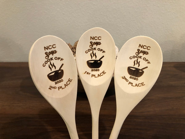 Chili Cook Off Wooden Spoon (customize)