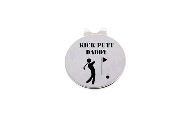 Golf Ball Marker- Kick Putt Daddy