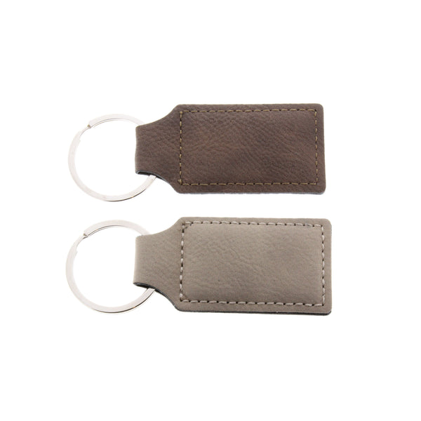 Actual handwriting leather keychain
