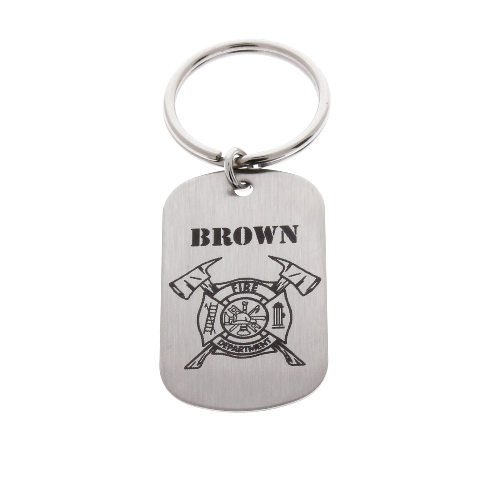 Firefighter Keychain
