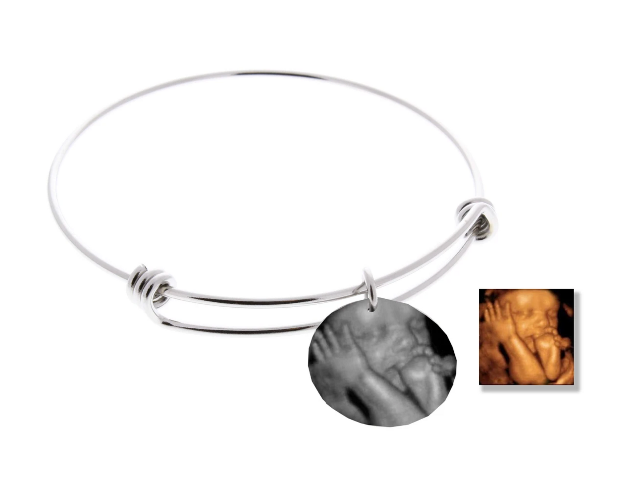 Ultrasound  Bangle Bracelet