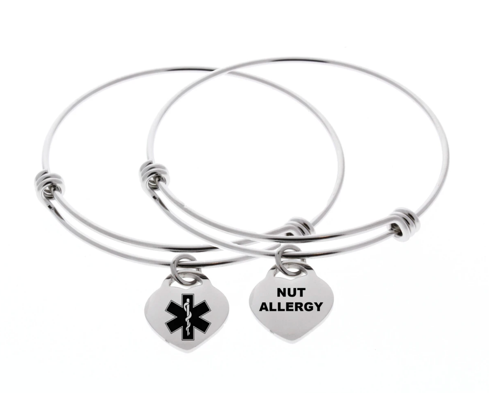 Medical alert bracelet nut allergy peanut allergy medical ID bracelet