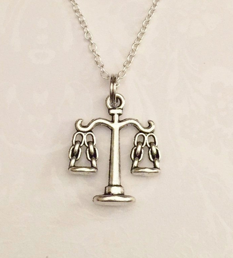 Scales of Justice Necklace