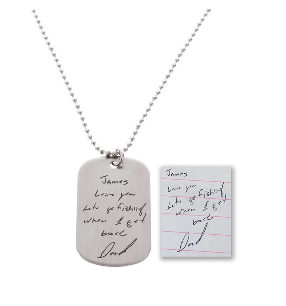 Handwriting Necklace - Customize