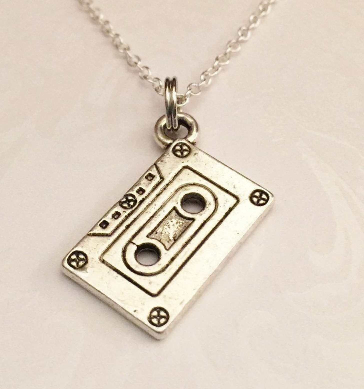 Cassette Tape Necklace