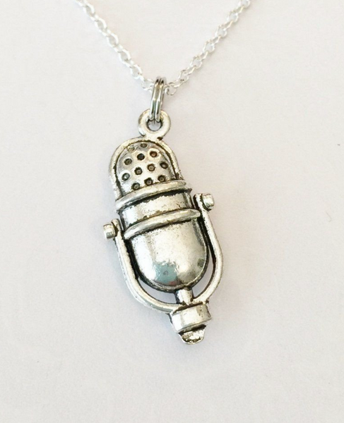 Microphone Necklace