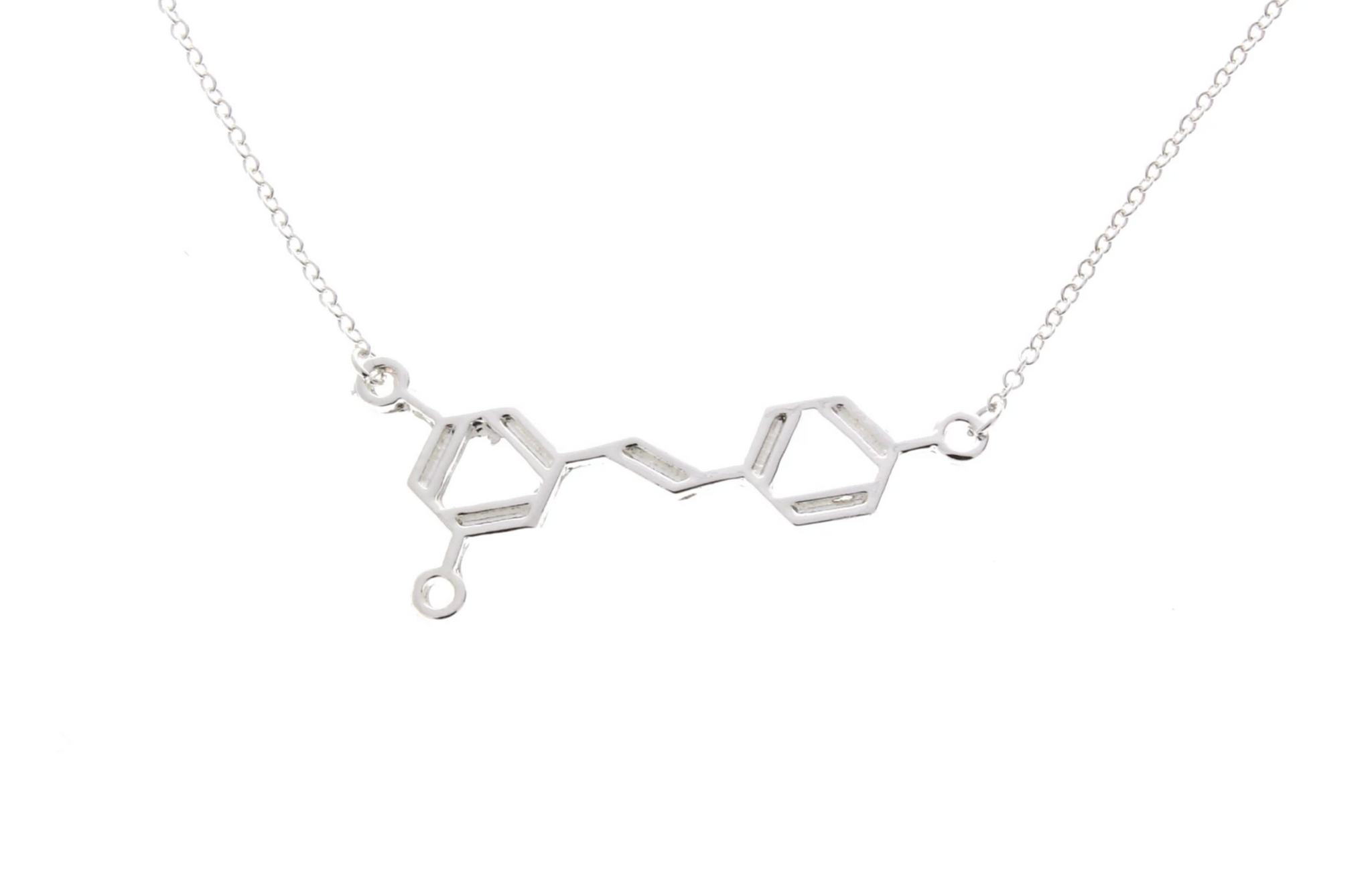 Wine Molecule Necklace
