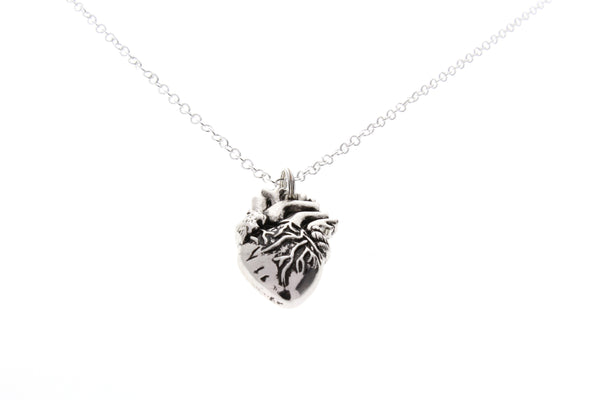 Human Anatomical Heart Necklace