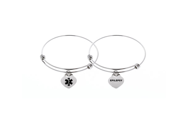 Medical Alert Bangle Bracelet (Customize)