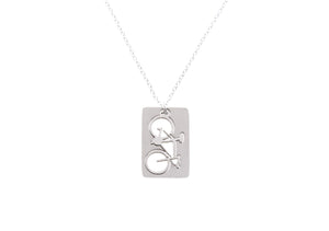 bicycle necklace