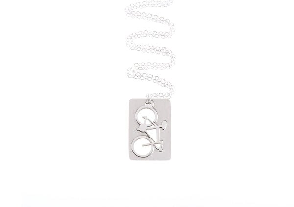 bicycle necklace