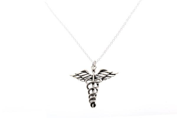 Caduceus Necklace - Anomaly Creations & Designs