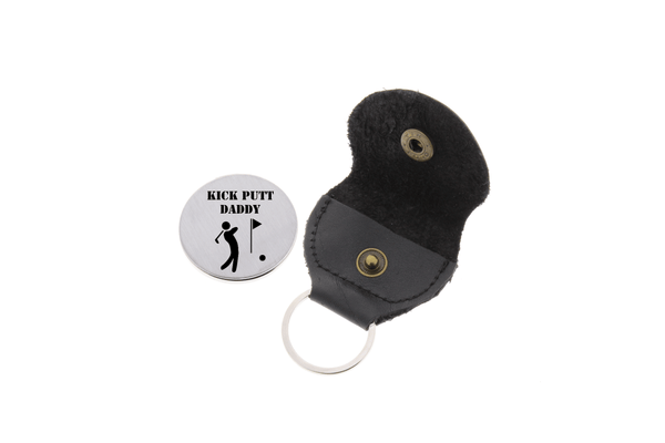 Custom Golf Ball Marker- Kick Putt Daddy