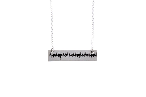 Actual Heartbeat EKG Necklace